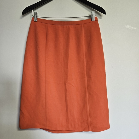 Vintage orange skirt - Picture 5 of 5